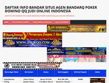 Tablet Screenshot of bisnisjudi.com